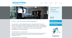 Desktop Screenshot of desmyttere.be